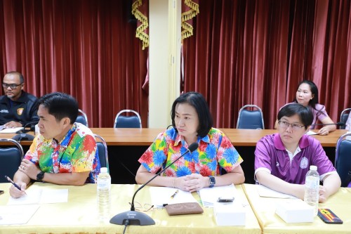 เทศบาลนครแม่สอด จัดประชุมหัวหน้าส่วนราชการ ประจำเดือน เมษายน พ.ศ.2568