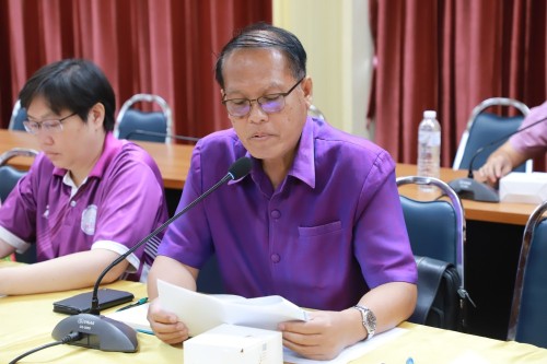 เทศบาลนครแม่สอด จัดประชุมหัวหน้าส่วนราชการ ประจำเดือน เมษายน พ.ศ.2568