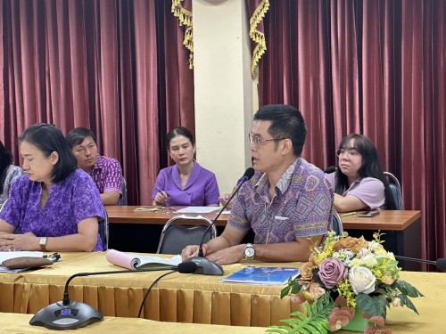 ทน.แม่สอด จัดประชุมคณะกรรมการส่งมอบหีบบัตรเลือกตั้ง คณะกรรมการรับหีบบัตรเลือกตั้ง คณะกรรมการรวมผลคะแนนเลือกตั้ง การเลือกตั้งสมาชิกสภาเทศบาลนครแม่สอด และนายกเทศมนตรีนครแม่สอด