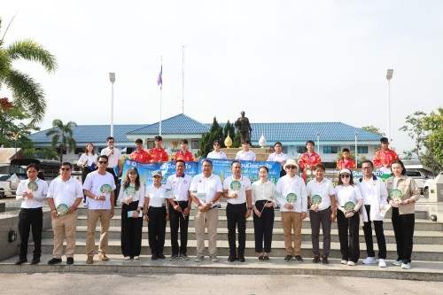 ทน.แม่สอด จัดกิจกรรมเดินรณรงค์ประชาสัมพันธ์เชิญชวนให้ประชาชนไปใช้สิทธิ เลือกตั้งสมาชิกสภาเทศบาลนครแม่สอด และนายกเทศมนตรีนครแม่สอด 