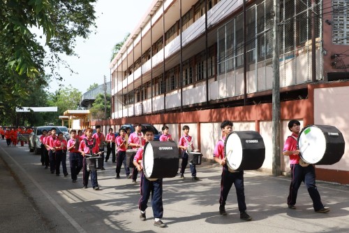 ทน.แม่สอด จัดกิจกรรมเดินรณรงค์ประชาสัมพันธ์เชิญชวนให้ประชาชนไปใช้สิทธิ เลือกตั้งสมาชิกสภาเทศบาลนครแม่สอด และนายกเทศมนตรีนครแม่สอด 