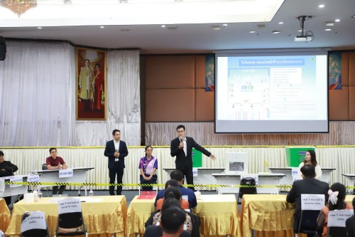 ทน.แม่สอด จัดการอบรมคณะกรรมการประจำหน่วยเลือกตั้ง และเจ้าหน้าที่รักษาความปลอดภัยประจำสถานที่เลือกตั้ง ในการเลือกตั้งนายกเทศมนตรี และสมาชิกสภาเทศบาลนครแม่สอด