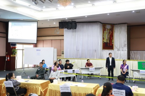 ทน.แม่สอด จัดการอบรมคณะกรรมการประจำหน่วยเลือกตั้ง และเจ้าหน้าที่รักษาความปลอดภัยประจำสถานที่เลือกตั้ง ในการเลือกตั้งนายกเทศมนตรี และสมาชิกสภาเทศบาลนครแม่สอด