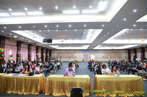 ทน.แม่สอด จัดการอบรมคณะกรรมการประจำหน่วยเลือกตั้ง และเจ้าหน้าที่รักษาความปลอดภัยประจำสถานที่เลือกตั้ง ในการเลือกตั้งนายกเทศมนตรี และสมาชิกสภาเทศบาลนครแม่สอด