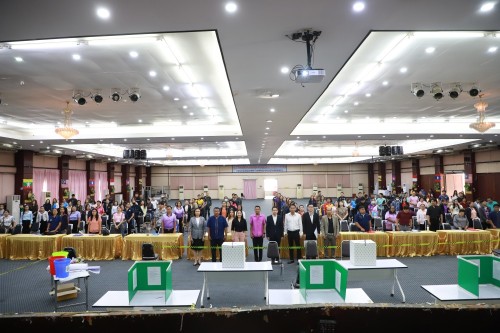 ทน.แม่สอด จัดการอบรมคณะกรรมการประจำหน่วยเลือกตั้ง และเจ้าหน้าที่รักษาความปลอดภัยประจำสถานที่เลือกตั้ง ในการเลือกตั้งนายกเทศมนตรี และสมาชิกสภาเทศบาลนครแม่สอด