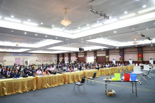 ทน.แม่สอด จัดการอบรมคณะกรรมการประจำหน่วยเลือกตั้ง และเจ้าหน้าที่รักษาความปลอดภัยประจำสถานที่เลือกตั้ง ในการเลือกตั้งนายกเทศมนตรี และสมาชิกสภาเทศบาลนครแม่สอด