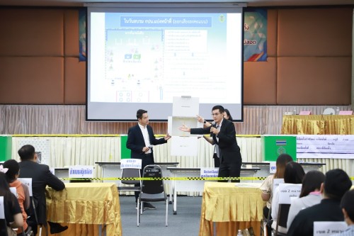 ทน.แม่สอด จัดการอบรมคณะกรรมการประจำหน่วยเลือกตั้ง และเจ้าหน้าที่รักษาความปลอดภัยประจำสถานที่เลือกตั้ง ในการเลือกตั้งนายกเทศมนตรี และสมาชิกสภาเทศบาลนครแม่สอด