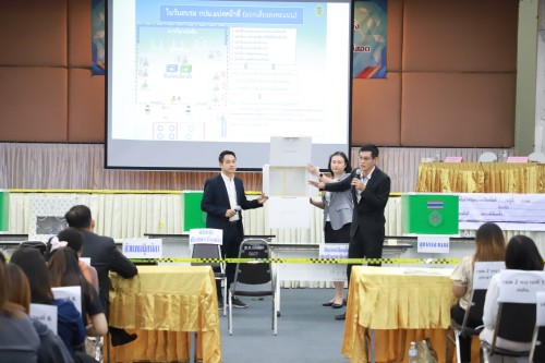 ทน.แม่สอด จัดการอบรมคณะกรรมการประจำหน่วยเลือกตั้ง และเจ้าหน้าที่รักษาความปลอดภัยประจำสถานที่เลือกตั้ง ในการเลือกตั้งนายกเทศมนตรี และสมาชิกสภาเทศบาลนครแม่สอด