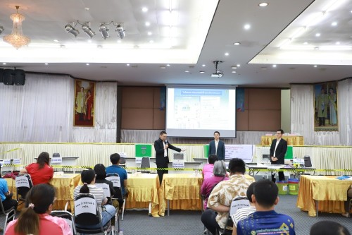 ทน.แม่สอด จัดการอบรมคณะกรรมการประจำหน่วยเลือกตั้ง และเจ้าหน้าที่รักษาความปลอดภัยประจำสถานที่เลือกตั้ง ในการเลือกตั้งนายกเทศมนตรี และสมาชิกสภาเทศบาลนครแม่สอด