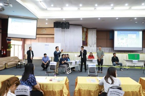 ทน.แม่สอด จัดการอบรมคณะกรรมการประจำหน่วยเลือกตั้ง และเจ้าหน้าที่รักษาความปลอดภัยประจำสถานที่เลือกตั้ง ในการเลือกตั้งนายกเทศมนตรี และสมาชิกสภาเทศบาลนครแม่สอด