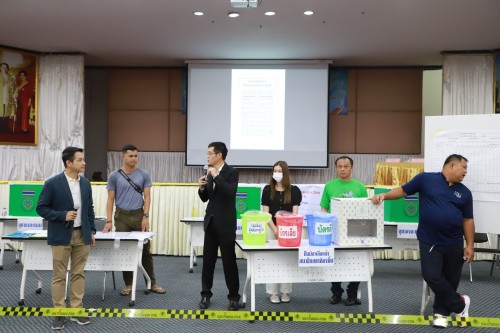 ทน.แม่สอด จัดการอบรมคณะกรรมการประจำหน่วยเลือกตั้ง และเจ้าหน้าที่รักษาความปลอดภัยประจำสถานที่เลือกตั้ง ในการเลือกตั้งนายกเทศมนตรี และสมาชิกสภาเทศบาลนครแม่สอด