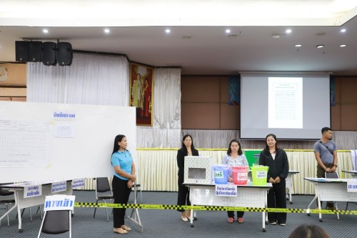 ทน.แม่สอด จัดการอบรมคณะกรรมการประจำหน่วยเลือกตั้ง และเจ้าหน้าที่รักษาความปลอดภัยประจำสถานที่เลือกตั้ง ในการเลือกตั้งนายกเทศมนตรี และสมาชิกสภาเทศบาลนครแม่สอด