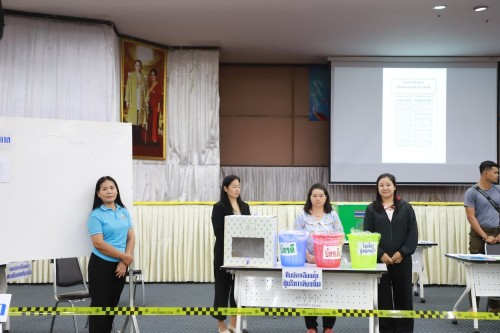 ทน.แม่สอด จัดการอบรมคณะกรรมการประจำหน่วยเลือกตั้ง และเจ้าหน้าที่รักษาความปลอดภัยประจำสถานที่เลือกตั้ง ในการเลือกตั้งนายกเทศมนตรี และสมาชิกสภาเทศบาลนครแม่สอด