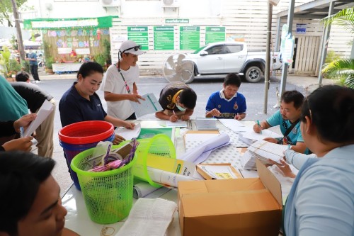 ทน.แม่สอด ส่งมอบหีบเลือกตั้งสมาชิกสภาเทศบาลและนายกเทศมนตรีนครแม่สอด