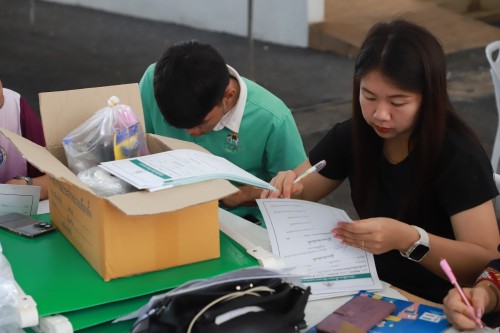 ทน.แม่สอด ส่งมอบหีบเลือกตั้งสมาชิกสภาเทศบาลและนายกเทศมนตรีนครแม่สอด