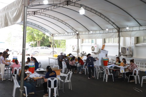 ทน.แม่สอด ส่งมอบหีบเลือกตั้งสมาชิกสภาเทศบาลและนายกเทศมนตรีนครแม่สอด