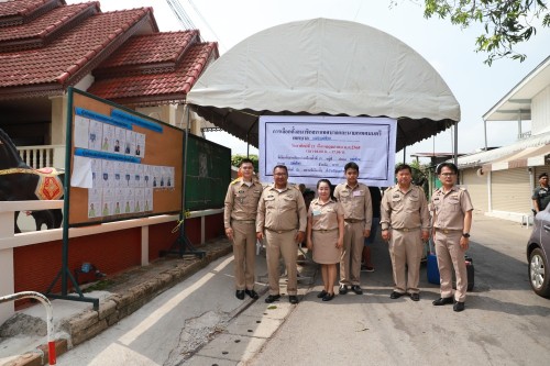 ทน.แม่สอด เข้าตรวจเยี่ยมหน่วยเลือกตั้งสมาชิกสภาเทศบาลและนายกเทศมนตรีนครแม่สอด