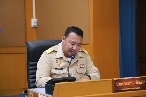 สภาเทศบาลนครแม่สอด ประชุมสภาเทศบาลนครแม่สอด ครั้งแรก