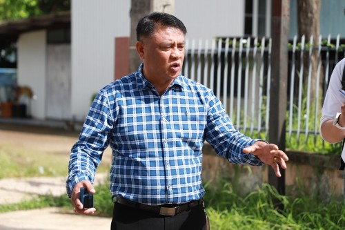 ทน.แม่สอด ลงพื้นที่ตรวจสอบถนนประสาทวิถี เพื่อดำเนินการปรับปรุงแก้ไข ลาดยางแอสฟัลท์ติก