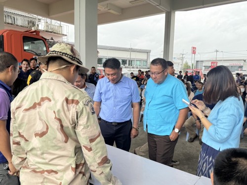 ทน.แม่สอด ร่วมกับอำเภอแม่สอดจัดโครงการมหาดไทยสีขาวสร้างพื้นที่ปลอดภัยหยุดยั้งยาเสพติด ประจำปี 2568