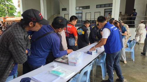 ทน.แม่สอด ร่วมกับอำเภอแม่สอดจัดโครงการมหาดไทยสีขาวสร้างพื้นที่ปลอดภัยหยุดยั้งยาเสพติด ประจำปี 2568