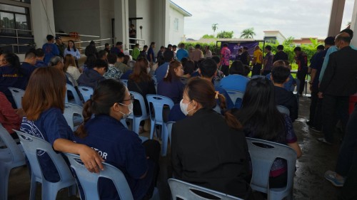 ทน.แม่สอด ร่วมกับอำเภอแม่สอดจัดโครงการมหาดไทยสีขาวสร้างพื้นที่ปลอดภัยหยุดยั้งยาเสพติด ประจำปี 2568