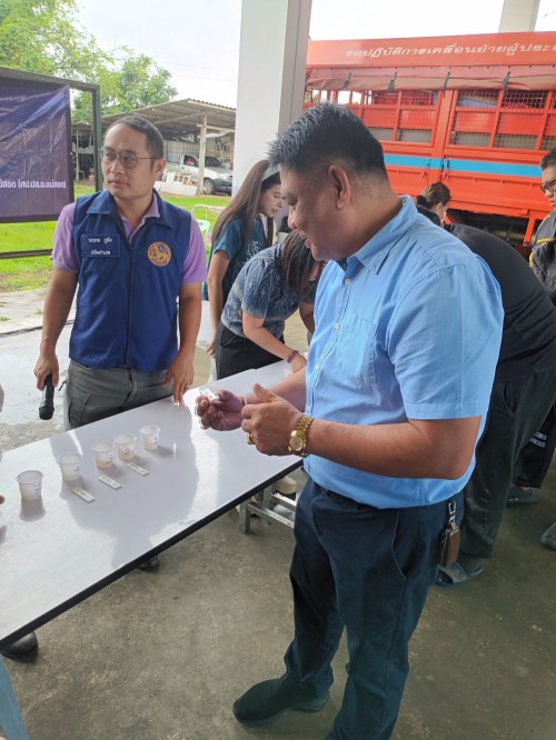 ทน.แม่สอด ร่วมกับอำเภอแม่สอดจัดโครงการมหาดไทยสีขาวสร้างพื้นที่ปลอดภัยหยุดยั้งยาเสพติด ประจำปี 2568