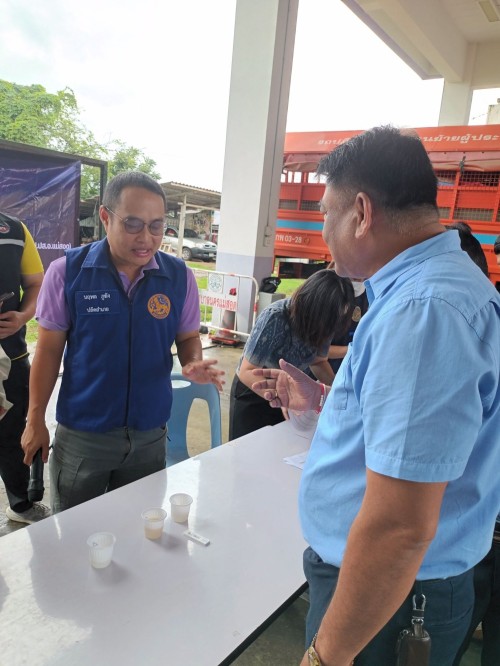 ทน.แม่สอด ร่วมกับอำเภอแม่สอดจัดโครงการมหาดไทยสีขาวสร้างพื้นที่ปลอดภัยหยุดยั้งยาเสพติด ประจำปี 2568