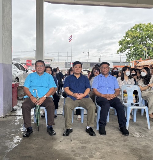 ทน.แม่สอด ร่วมกับอำเภอแม่สอดจัดโครงการมหาดไทยสีขาวสร้างพื้นที่ปลอดภัยหยุดยั้งยาเสพติด ประจำปี 2568