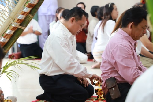 เทศบาลนครแม่สอด จัดพิธีทำบุญสืบชะตาเทศบาลนครแม่สอด