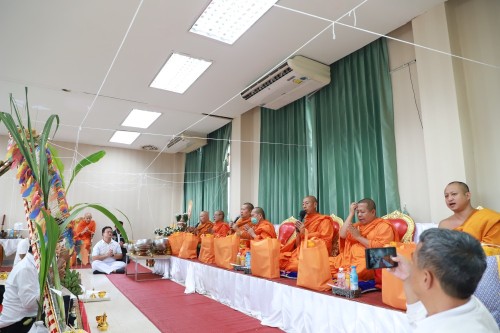 เทศบาลนครแม่สอด จัดพิธีทำบุญสืบชะตาเทศบาลนครแม่สอด