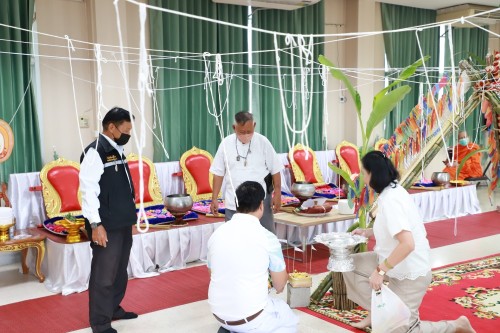 เทศบาลนครแม่สอด จัดพิธีทำบุญสืบชะตาเทศบาลนครแม่สอด