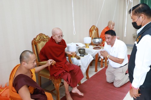 เทศบาลนครแม่สอด จัดพิธีทำบุญสืบชะตาเทศบาลนครแม่สอด