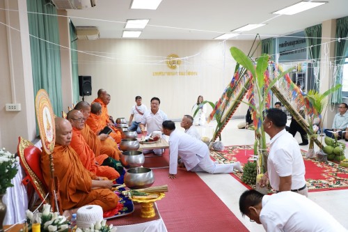 เทศบาลนครแม่สอด จัดพิธีทำบุญสืบชะตาเทศบาลนครแม่สอด