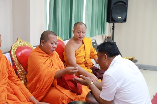 เทศบาลนครแม่สอด จัดพิธีทำบุญสืบชะตาเทศบาลนครแม่สอด