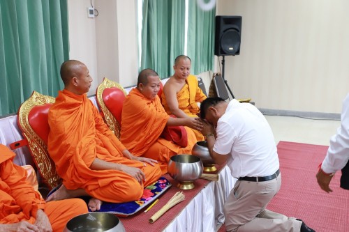 เทศบาลนครแม่สอด จัดพิธีทำบุญสืบชะตาเทศบาลนครแม่สอด