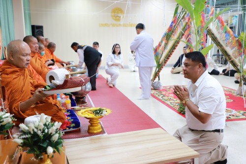 เทศบาลนครแม่สอด จัดพิธีทำบุญสืบชะตาเทศบาลนครแม่สอด