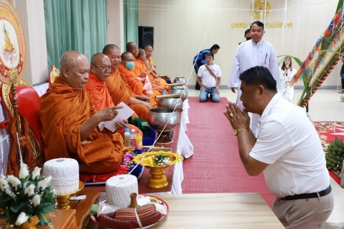 เทศบาลนครแม่สอด จัดพิธีทำบุญสืบชะตาเทศบาลนครแม่สอด