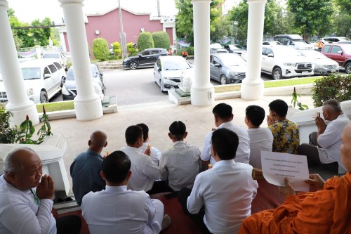 เทศบาลนครแม่สอด จัดพิธีทำบุญสืบชะตาเทศบาลนครแม่สอด