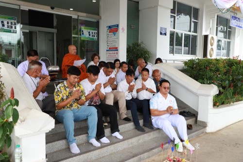 เทศบาลนครแม่สอด จัดพิธีทำบุญสืบชะตาเทศบาลนครแม่สอด