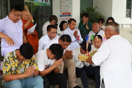 เทศบาลนครแม่สอด จัดพิธีทำบุญสืบชะตาเทศบาลนครแม่สอด