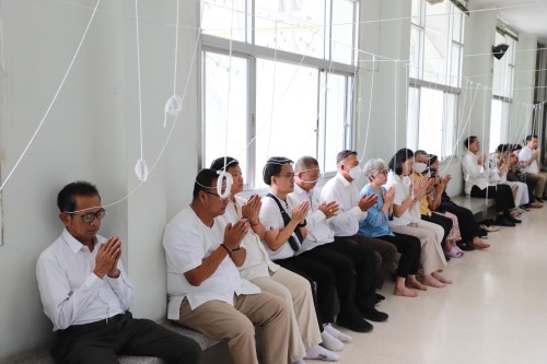 เทศบาลนครแม่สอด จัดพิธีทำบุญสืบชะตาเทศบาลนครแม่สอด