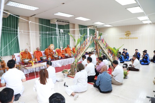 เทศบาลนครแม่สอด จัดพิธีทำบุญสืบชะตาเทศบาลนครแม่สอด