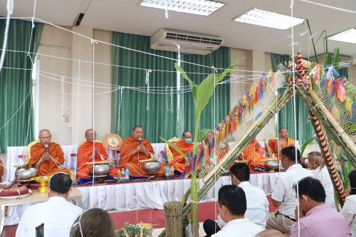 เทศบาลนครแม่สอด จัดพิธีทำบุญสืบชะตาเทศบาลนครแม่สอด