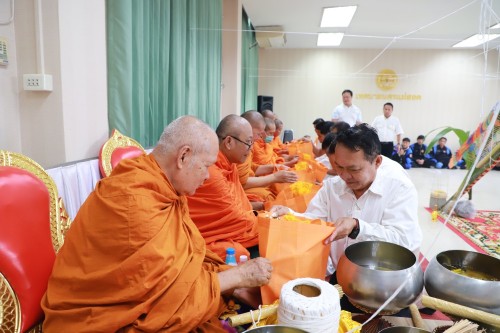 เทศบาลนครแม่สอด จัดพิธีทำบุญสืบชะตาเทศบาลนครแม่สอด