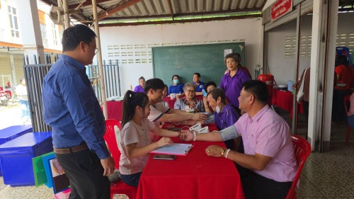 เทศบาลนครแม่สอด เข้าร่วมการประชุมผู้สูงอายุ ชุมชนสันต้นปิน ประจำเดือน มิถุนายน พ.ศ.2568 