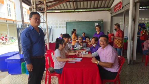 เทศบาลนครแม่สอด เข้าร่วมการประชุมผู้สูงอายุ ชุมชนสันต้นปิน ประจำเดือน มิถุนายน พ.ศ.2568 