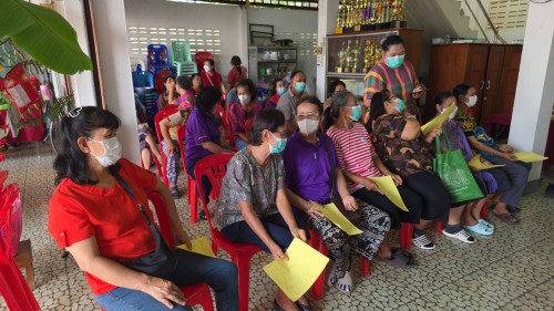 เทศบาลนครแม่สอด เข้าร่วมการประชุมผู้สูงอายุ ชุมชนสันต้นปิน ประจำเดือน มิถุนายน พ.ศ.2568 