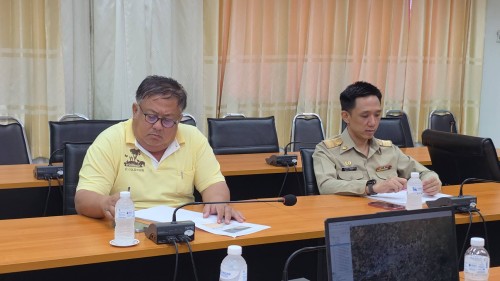 เทศบาลนครแม่สอด ประขุมติดตามความคืบหน้าโครการพัฒนาผังเมืองรวมแม่สอด