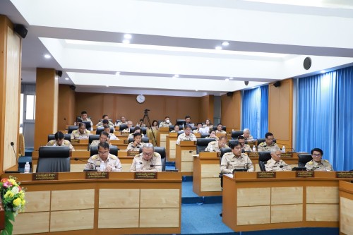 สภาเทศบาลนครแม่สอด จัดประชุมสภาเทศบาลนครแม่สอด สมัยประชุมสามัญ สมัยที่ 2 ประจำปี 2568